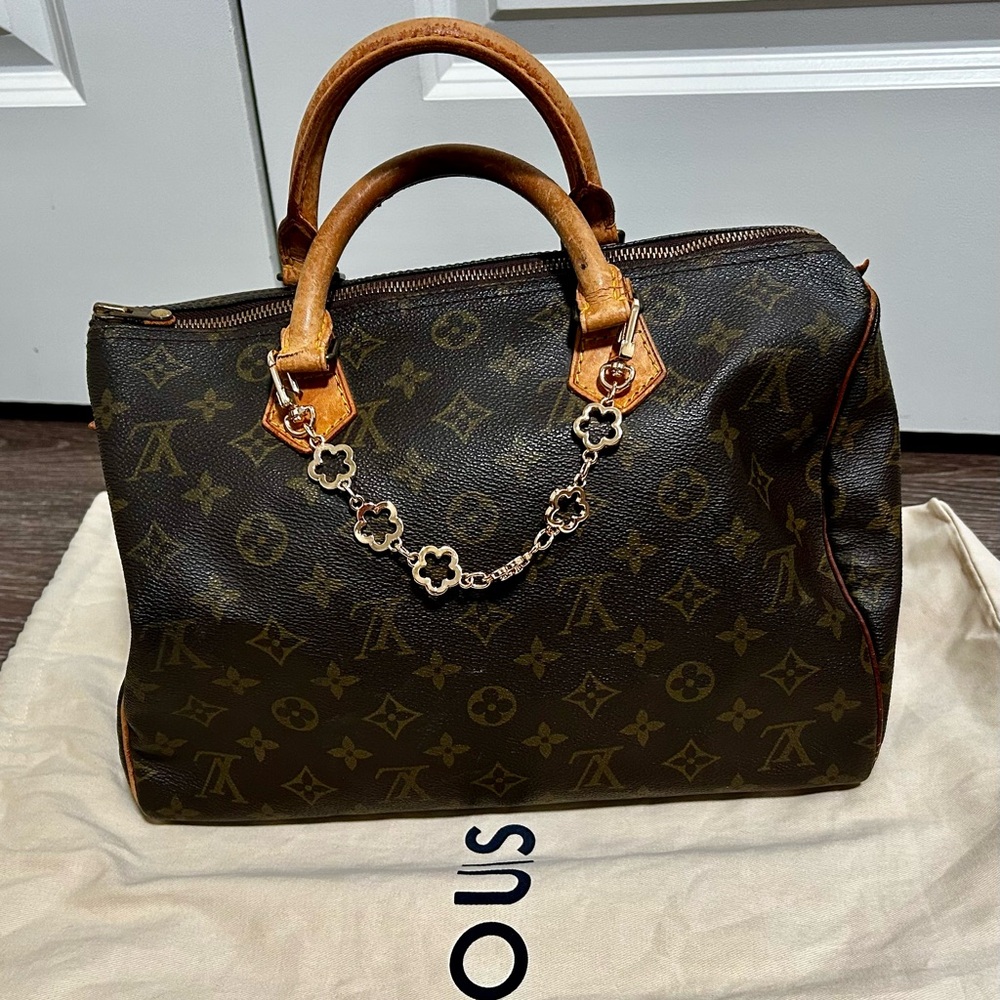AUTHENTIC Vintage Louis Vuitton Monogram Speedy 30